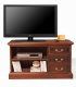 Mueble de TV 3 cajones en caoba Rodri