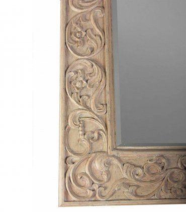Espejo rectangular vintage Taranteise, detalle