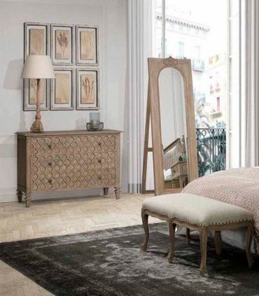 Cómoda vintage 3 cajones Issoire, dormitorio