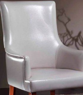 Butaca piel lisa Carcasonne, detalle
