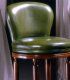 Taburete con respaldo Meniste, detalle
