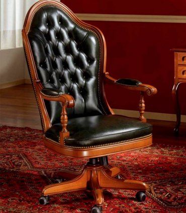 Sillón piel giratorio Primor