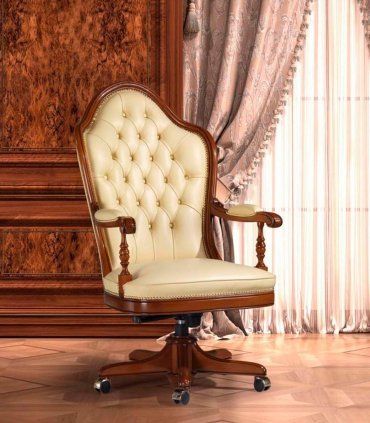 Sillón piel giratorio Primor