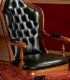 Sillón piel giratorio Primor, detalle