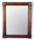 Espejo clásico de caoba Forte