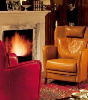 Sillón piel clásico Demirel, detalle