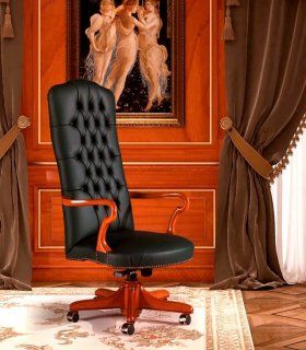 Sillón de despacho piel Fridiano