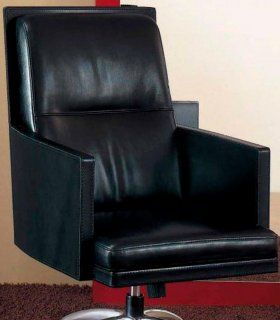 Sillón despacho piel Izema, detalle