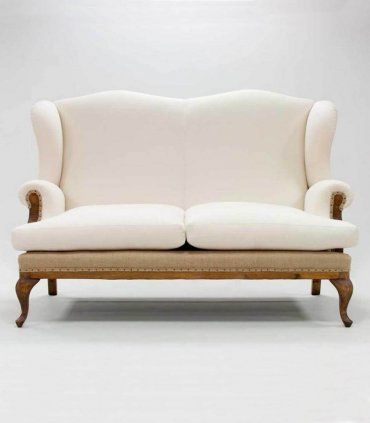 Sillón orejero doble Aliena