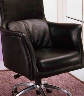 Sillón giratorio de piel Runer grande , detalle