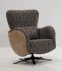 Sillón giratorio moderno Euan