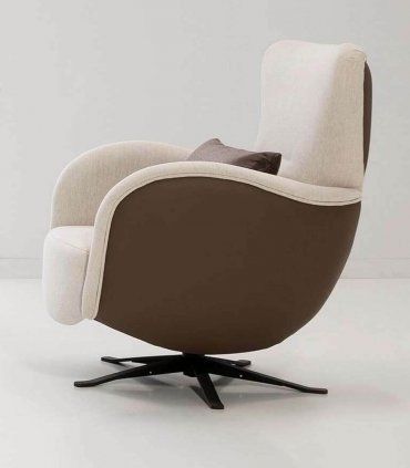 Sillón giratorio moderno Euan