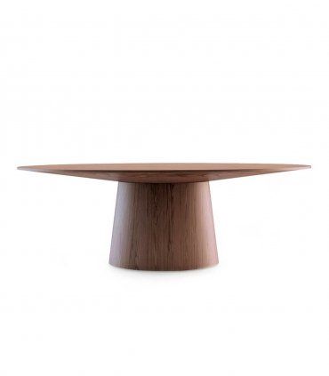Mesa de comedor ovalada Gúnder