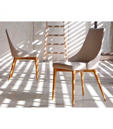 Silla moderna de comedor Senapi
