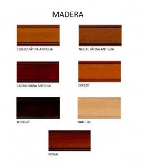 Taburete alto Elose, acabados madera