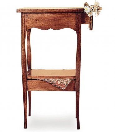 Mesa auxiliar en caoba Francesa