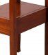 Mesa auxiliar en caoba Francesa, tapa