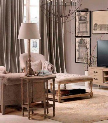 Lámpara de sobremesa vintage Azai, salón