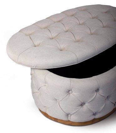 Mesa de centro baúl Crussol, detalle
