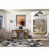 Vitrina doble colonial Warnes
