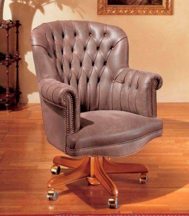 Sillón piel giratorio Marmara