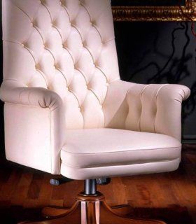 Sillón piel despacho giratorio Fontayne, detalle