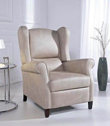 Sillón orejero reclinable Elicio
