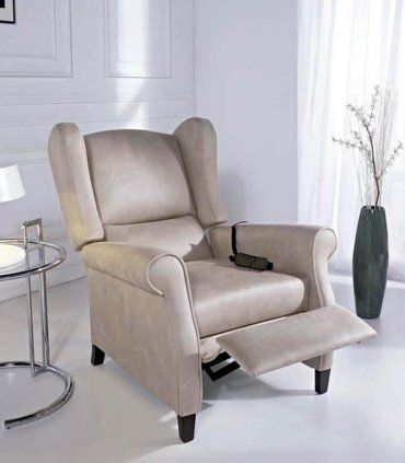Sillón orejero reclinable Elicio