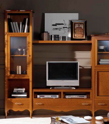 Mueble de salón clásico Belsa B, vista