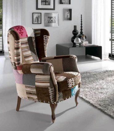 Sillón orejero clásico Doren