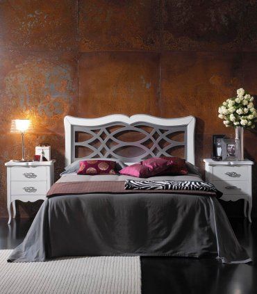 Dormitorio blanco clásico Belsa