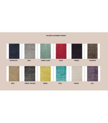 Alfombra Moderna Lisa Trendy de Ámbar Muebles