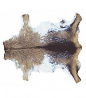 Alfombra de piel de Cabrito con pelo