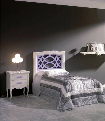 Mesita de noche juvenil Belsa, dormitorio