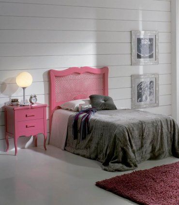 Dormitorio juvenil rosa Belsa