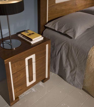 Mesita de noche contemporánea Santer