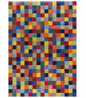Alfombra de piel Multicolor