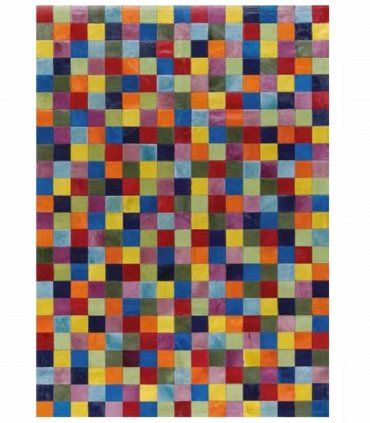Alfombra de piel Multicolor