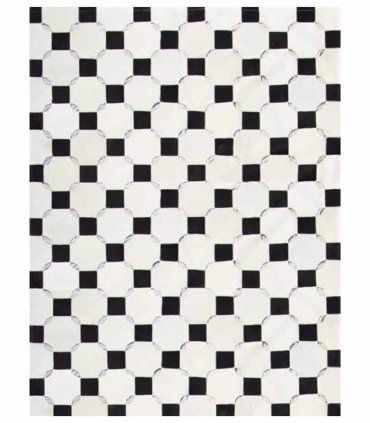 Alfombra de piel Agujeros