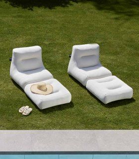 Sillón puff piscina Nereida