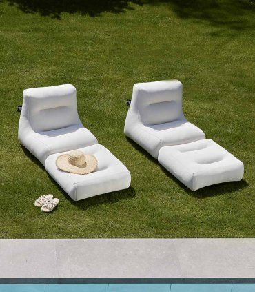 Sillón puff piscina Nereida