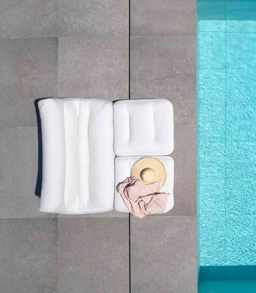 Sillón puff piscina Nereida