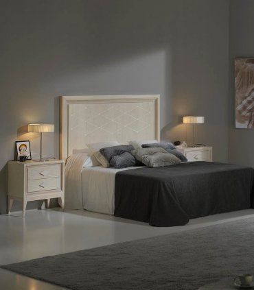 Cómoda contemporánea rombos Bécquer, dormitorio