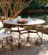 Mesa de jardín redonda Idara