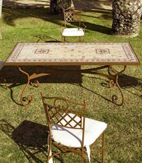 Mesa de jardín Idara