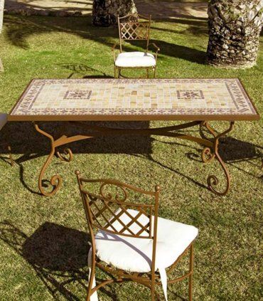 Mesa de jardín Idara