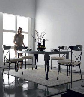 Silla de forja Cesarino, comedor