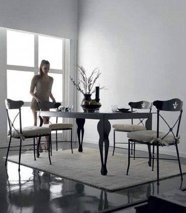 Silla de forja Cesarino, comedor