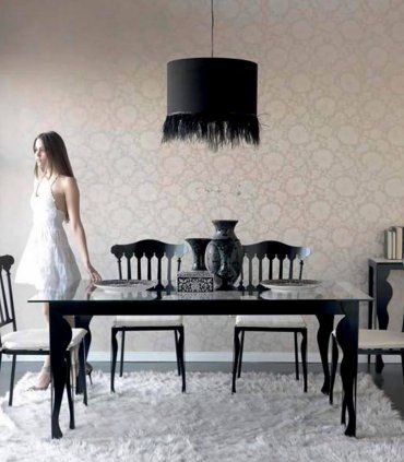 Mesa de comedor de forja Cesarino
