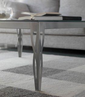 Mesa de rincón de forja Tobit, detalle
